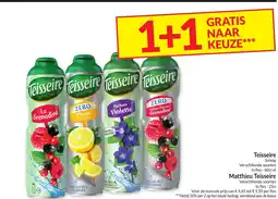 Intermarché Teisseire Matthieu Teisseire aanbieding