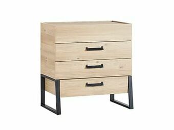 Deba Meubelen Kast Commode IRONY - Blank Eik Hout aanbieding