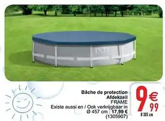 Cora Bâche de protection afdekzeil frame aanbieding