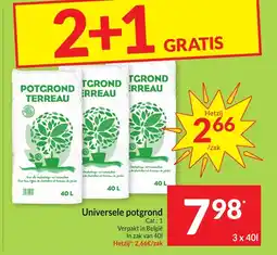 Intermarché Universele potgrond aanbieding