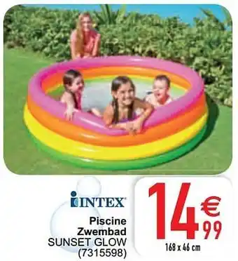 Cora Piscine zwembad sunset glow aanbieding