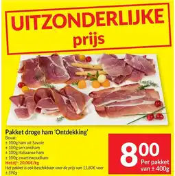 Intermarché Pakket droge ham 'Ontdekking aanbieding