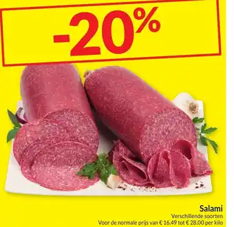 Intermarché Salami aanbieding