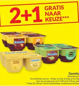 Intermarché Danette aanbieding