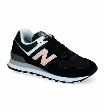 New Balance WL 574 Zwarte Sneakers