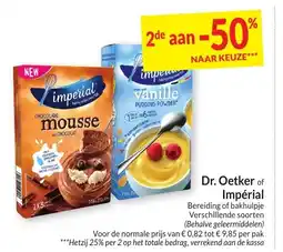 Intermarché Dr. Oetker of Impérial aanbieding