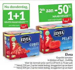Intermarché Elvea cubes aanbieding