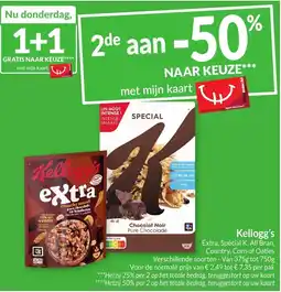 Intermarché Kellogg's aanbieding