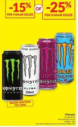 Intermarché Monster aanbieding