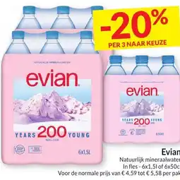 Intermarché Evian aanbieding