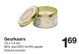 Zeeman Geurkaars aanbieding