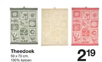 Zeeman Theedoek aanbieding