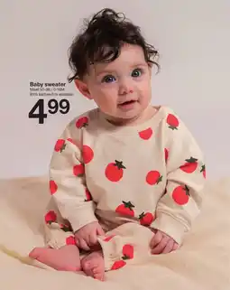 Zeeman Baby sweater aanbieding