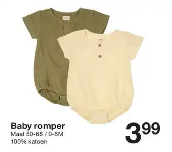 Zeeman Baby romper aanbieding