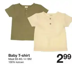 Zeeman Baby T-shirt aanbieding