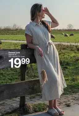 Zeeman Dames jurk aanbieding