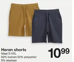 Zeeman Heren shorts aanbieding