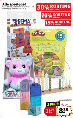 Kruidvat Alle speelgoed aanbieding