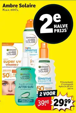Kruidvat Ambre Solaire aanbieding