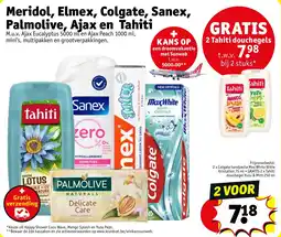 Kruidvat Meridol, Elmex, Colgate, Sanex, Palmolive, Ajax en Tahiti aanbieding