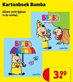 Kruidvat Kartonboek Bumba aanbieding