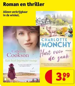 Kruidvat Roman en thriller aanbieding
