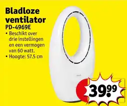 Kruidvat Bladloze Ventilator aanbieding