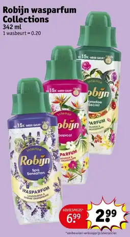 Kruidvat Robijn Wasparfum Collections aanbieding