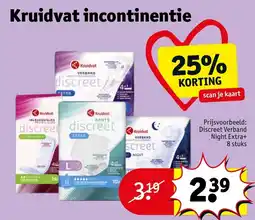 Kruidvat Kruidvat incontinentie aanbieding