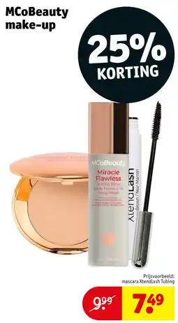 Kruidvat MCoBeauty make-up aanbieding