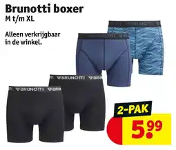 Kruidvat Brunotti boxer aanbieding
