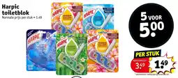 Kruidvat Harpic toiletblok aanbieding
