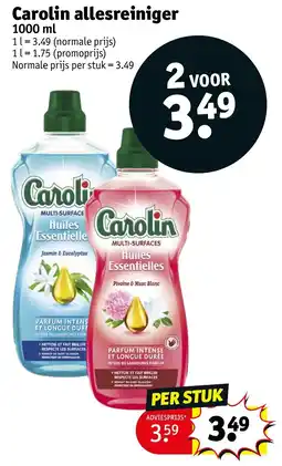 Kruidvat Carolin Allesreiniger aanbieding