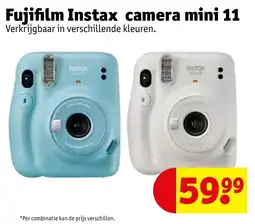 Kruidvat Fujifilm Instax camera mini 11 aanbieding
