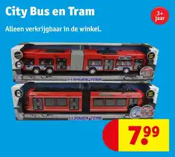 Kruidvat City Bus en Tram aanbieding