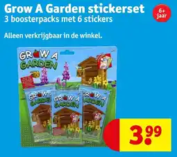 Kruidvat Grow A Garden Stickerset aanbieding