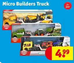 Kruidvat Micro Builders Truck aanbieding
