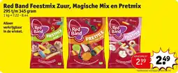 Kruidvat Red Band Feestmix Zuur, Magische Mix en Pretmix aanbieding