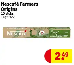 Kruidvat Nescafé Farmers Origins aanbieding