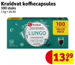 Kruidvat Kruidvat Koffiecapsules aanbieding