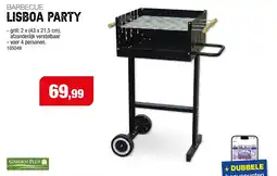 Hubo Garden Plus Barbecue Lisboa Party aanbieding