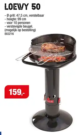 Hubo barbecook Loewy 50 aanbieding