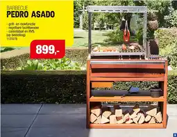 Hubo Barbecook Barbecue Pedro Asado aanbieding