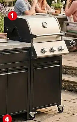 Hubo Barbecook Gasbarbecue Casa aanbieding