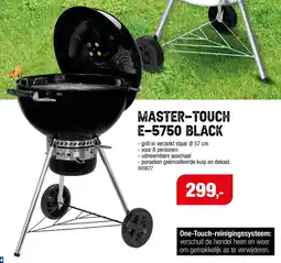 Hubo Weber Master Touch E-5750 Black aanbieding