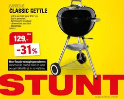 Hubo Weber Barbecue Classic Kettle aanbieding