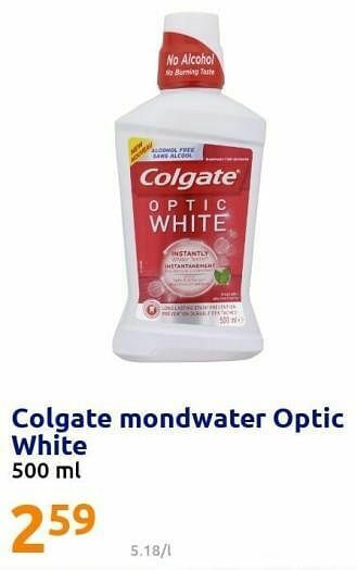 Colgate mondwater optic white