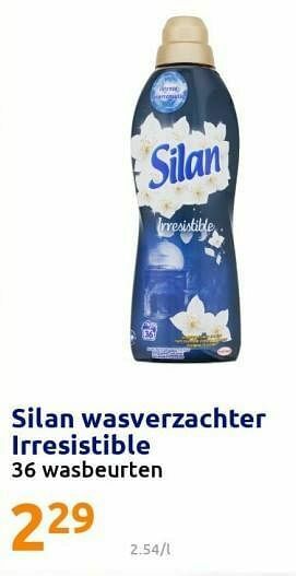 Action Silan wasverzachter irresistible aanbieding