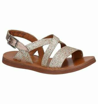 Torfs Pom d&aposApi Plagette Lagon Gouden Sandalen aanbieding