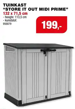 Hubo Keter Tuinkast Store It Out Midi Prime aanbieding